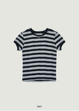 NANCY STRIPE H/S T恤 