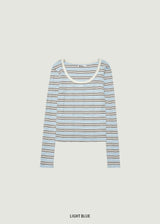 NANCY STRIPE L/S T-SHIRT