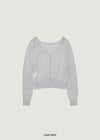 COLETTE 오프숄더 카디건 
