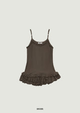 LIV FRILL SLEEVELESS