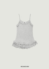 LIV FRILL SLEEVELESS