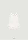 LIV FRILL SLEEVELESS