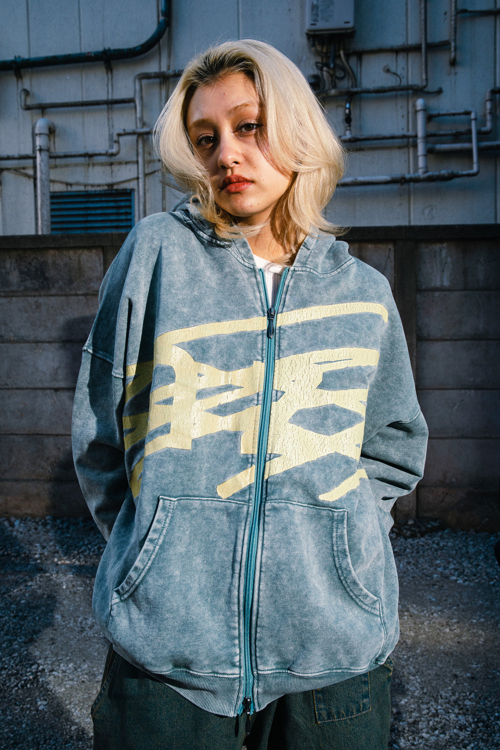 genzai Logo Zip Hoodie ジップパーカー　ゲンザイ genzai Zip Hoodie – YZ