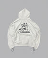 CMT ruler pigment zip hoodie