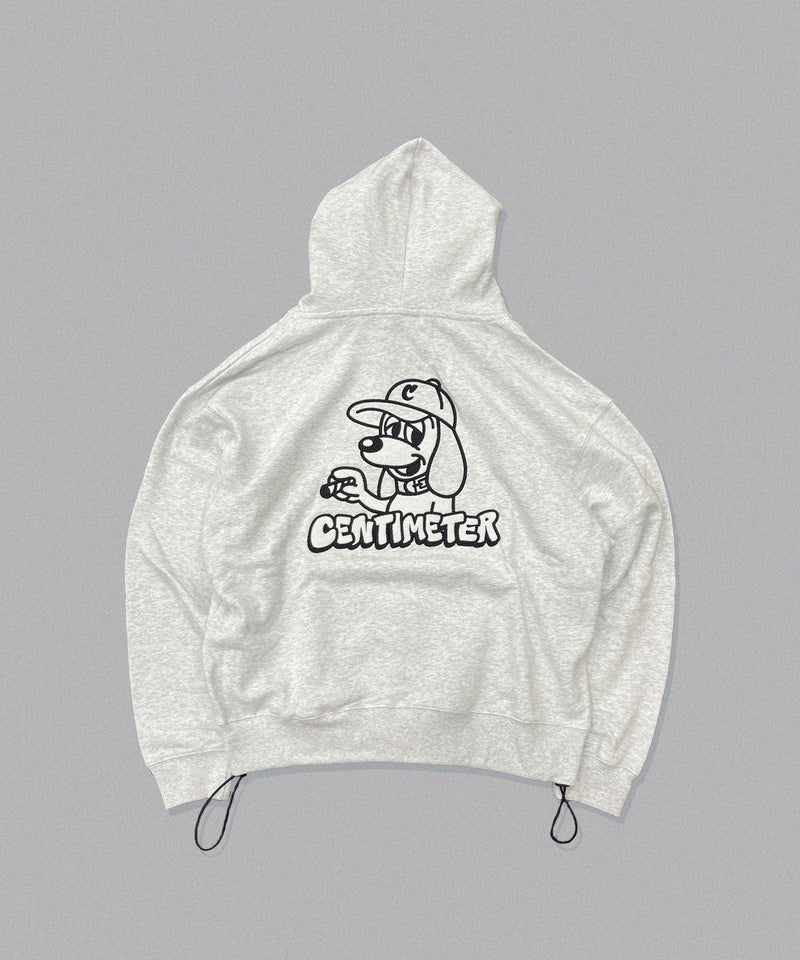 CMT RULER PIGMENT ZIP HOODIE (scheduled to be shipped: late November 2024)