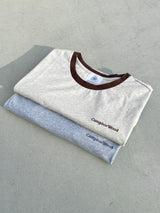 single stitch official logo ringer tee