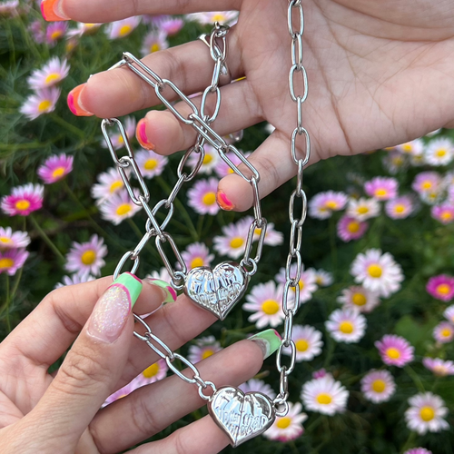 幻想的 ⭕️抽選当選ホワイト⭕️HTH/HOTTER THAN HELL/ハートロゴT