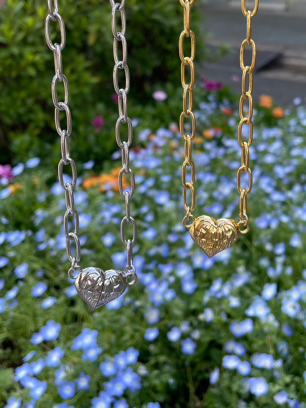 magnet logo chain bracelet – YZ