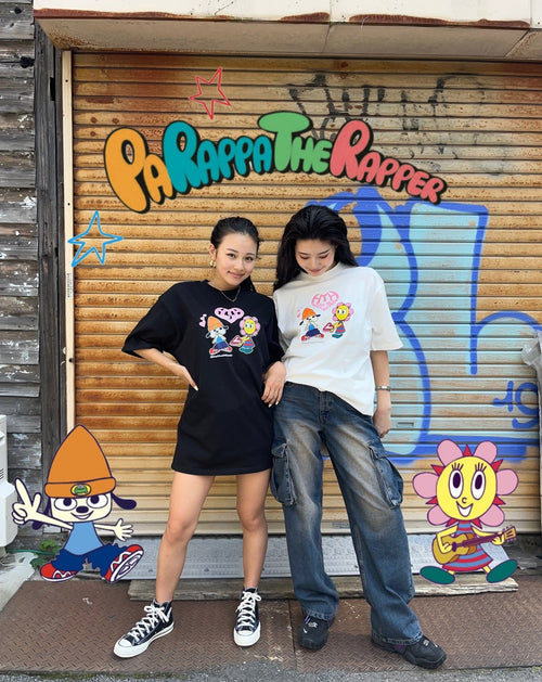 HTH × Parappa The Rapper name tee