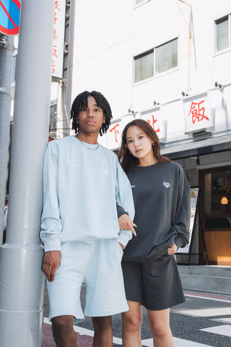 HTH two point sweat set up スウェット セットアップ