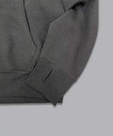 Tribal logo fur zip hoodie