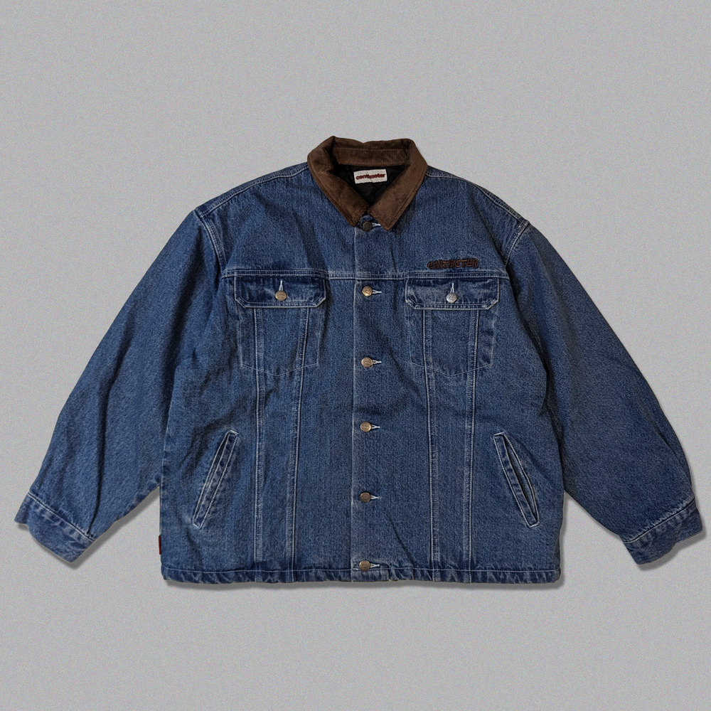 Corduroy collar denim jacket – YZ Corduroy collar denim jacket – YZ