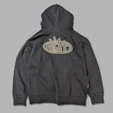 CMT logo pigment fullzip hoodie – YZ