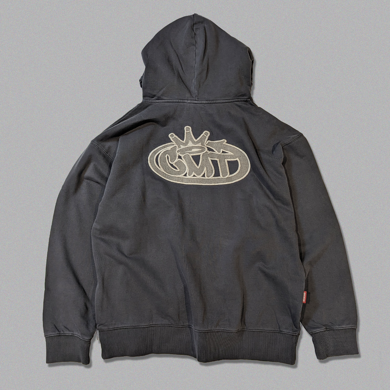 CMT logo pigment fullzip hoodie – YZ