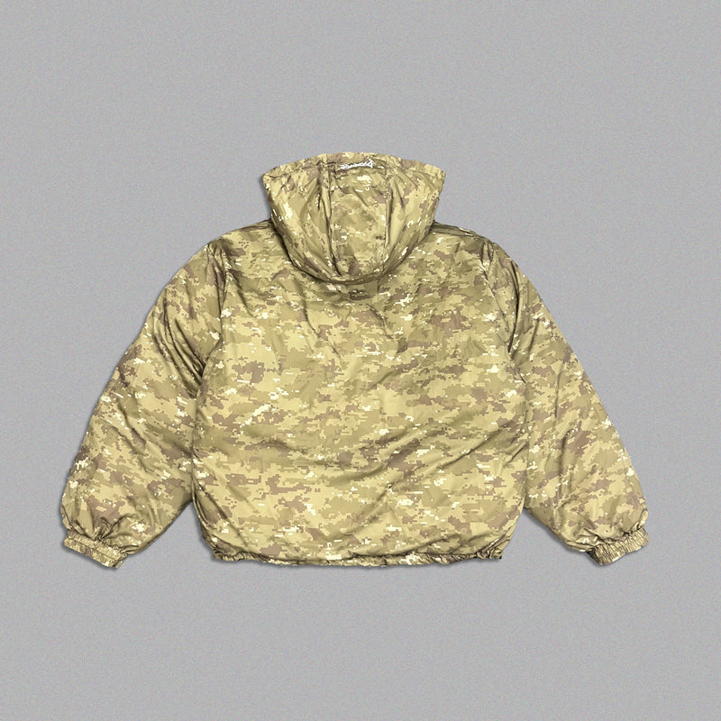 Reversible puffer jacket