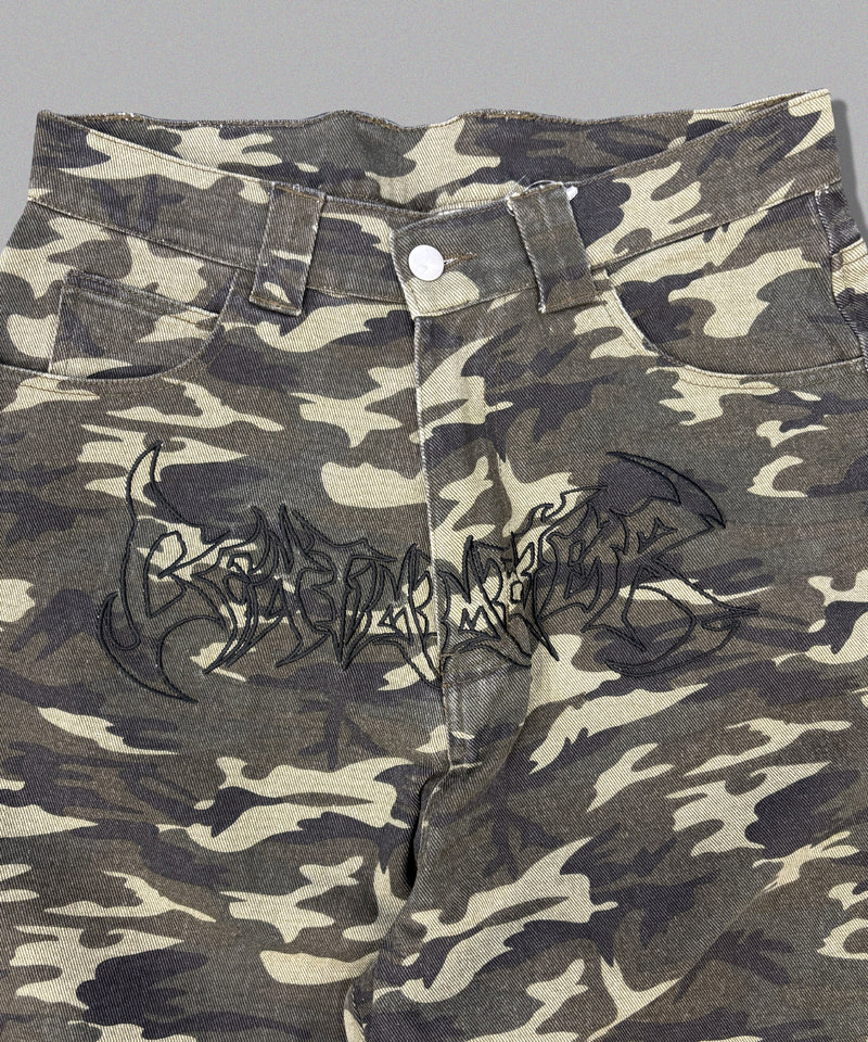 Tribal logo balloon baggy pants – YZ