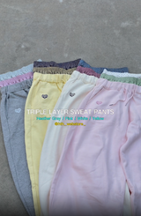 TRIPLE LAYER SWEAT PANTS