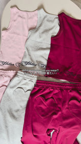 CURSIVE SIDE LOGO SWEAT PANTS