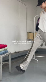 Velor Track Pants