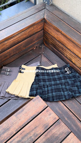 ASSORTED PLEATED SKIRT