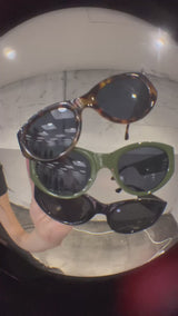 colored round sunglasses