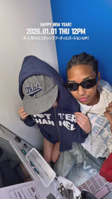 ブロックロゴジップフーディ 