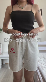 2 point logo set up【レディースサイズ】