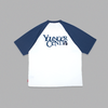 年輕歌曲x厘米通用徽標raglan Tee