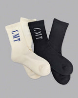 CMT logo socks