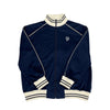 logo patch line track jacket