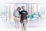 9090 x twins logo tee