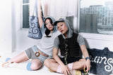 Dots Hooded tee