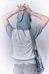 Dots Hooded tee