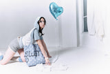 Dots Hooded tee