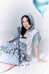 Dots Hooded tee