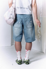 twin puppies buggy jorts