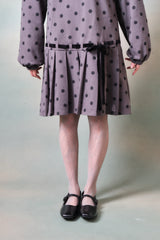 Ribbon Pleated One-Piece