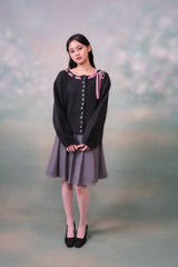 Ribbon Knit Cardigan