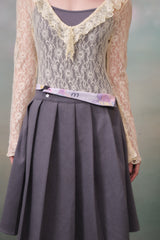 twins Uniform Pleated Skirt