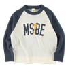 Msbe Logo Raglan Knit Pullover