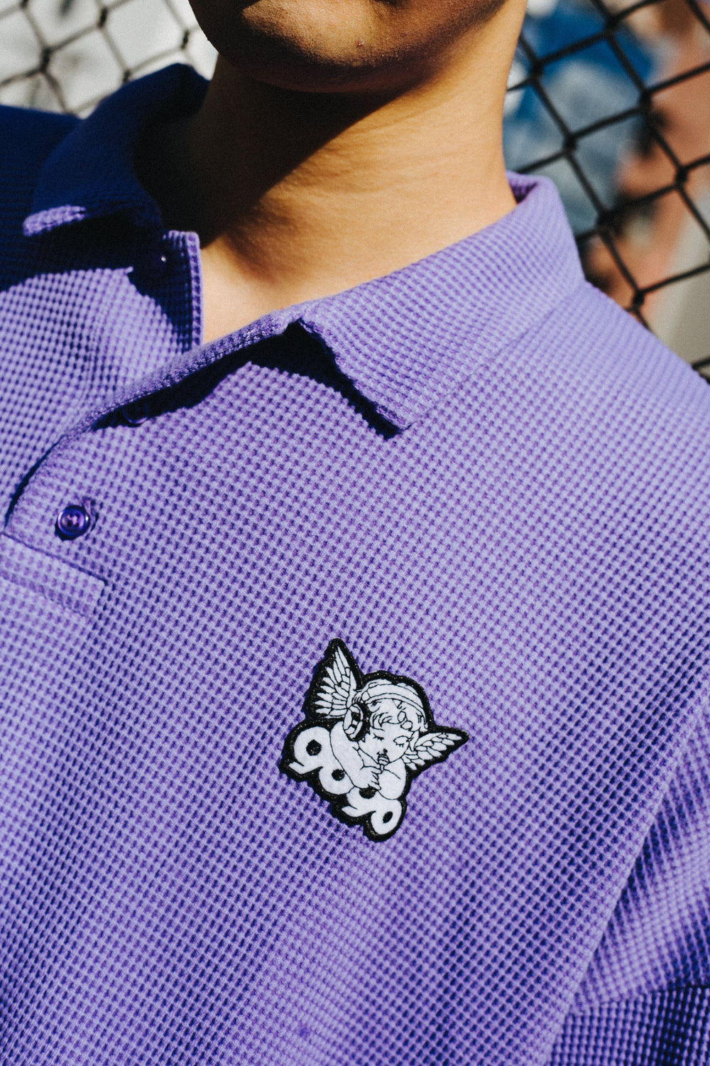 9090 Thermal Polo Tee – YZ
