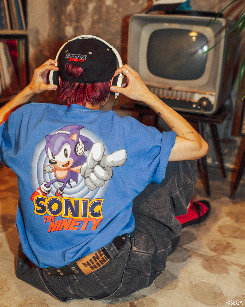 Sonic刺猬×9090 Sonic Tee