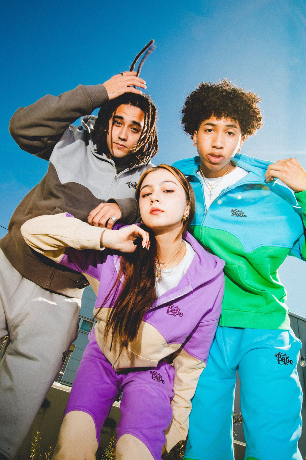 two tone Zip hoodie – YZ