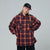 Ringed Ombre CHECK SHIRT [AZR-BL -0001-051]