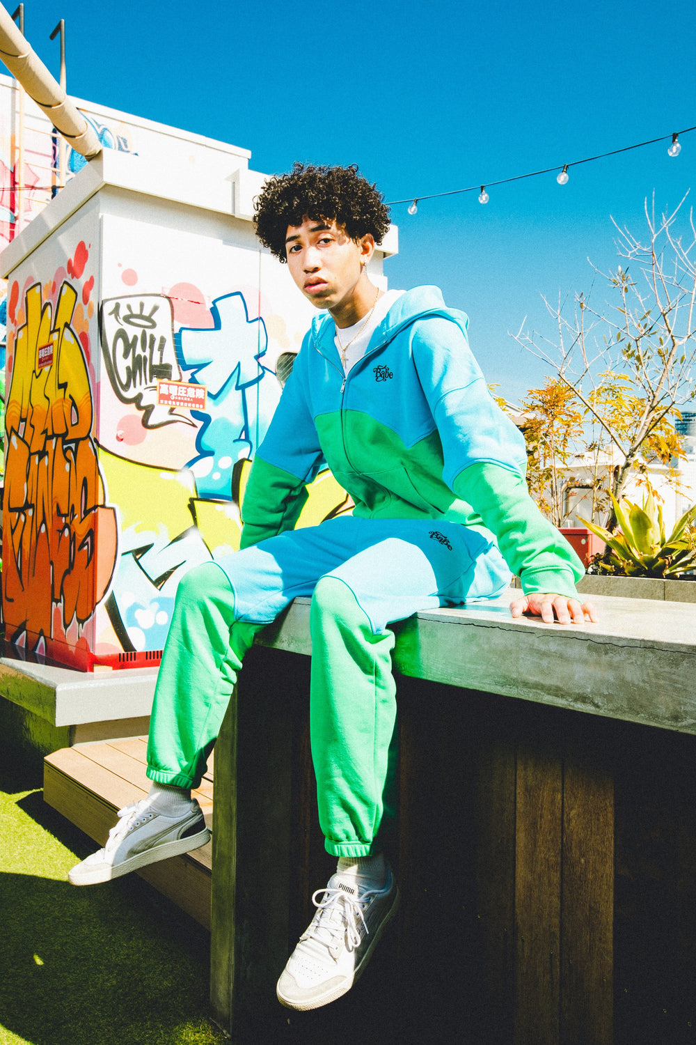 Two Tone Sweat Pants – YZ