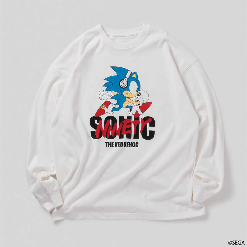 SONIC THE HEDGEHOG × 9090 SONIC Long tee – YZ SONIC THE HEDGEHOG × 9090 SONIC Long tee – YZ