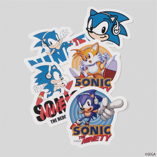 SONIC THE HEDGEHOG × 9090 Sticker Pack