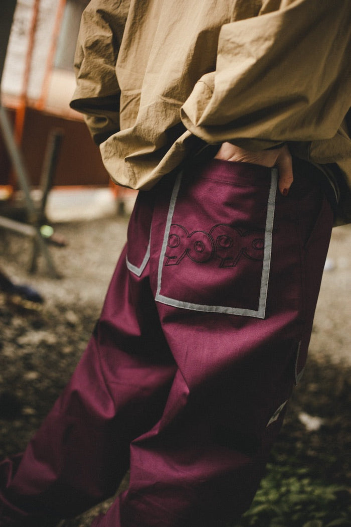 9090 Reflector Line Balloon Pants – YZ