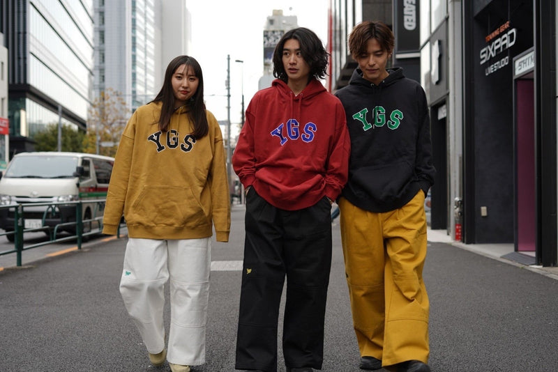 YGS LOGO HOODIE [AZR-YNG-0002-065]