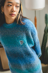 MSB gradation knit pullover